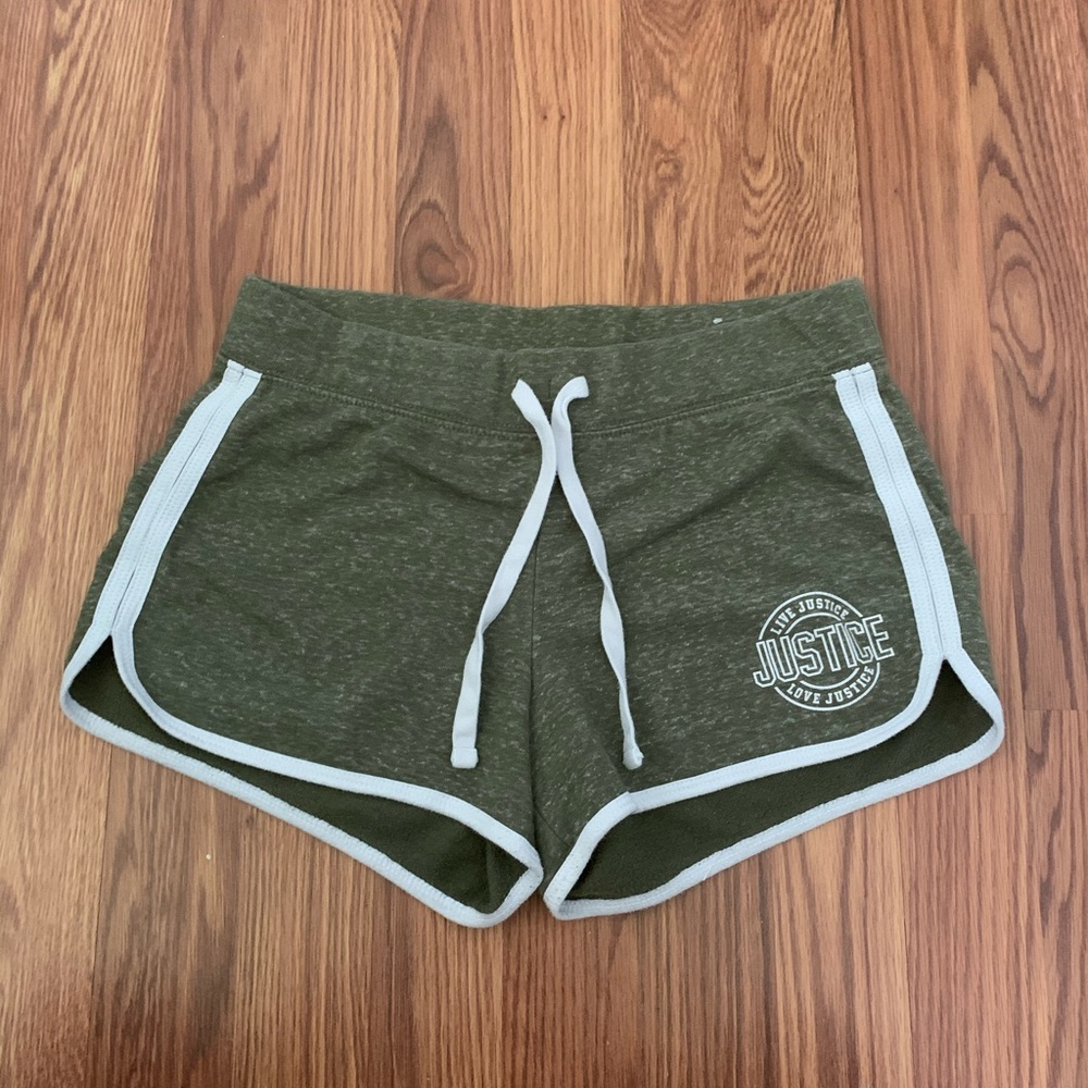 Justice Logo Knit Shorts
